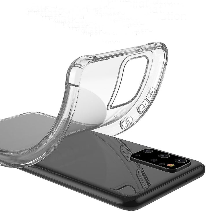 For Samsung Galaxy A71 4G Four-Corner Anti-Drop Ultra-Thin Transparent TPU Phone Case