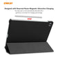 ENKAY ENK-8002 For Samsung Galaxy Tab S6 Lite P610 / P615 PU Leather + Plastic Smart Case with Three-folding Holder