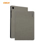 For Samsung Galaxy Tab S6 Lite P610 / P615 ENKAY ENK-8004 Coarse Cloth Pattern PU Leather + TPU Smart Case with Holder