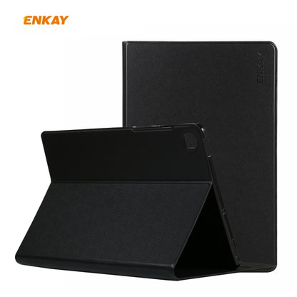 For Samsung Galaxy Tab S6 Lite P610 / P615 ENKAY ENK-8005 Horizontal Flip PU Leather + TPU Smart Case with Holder
