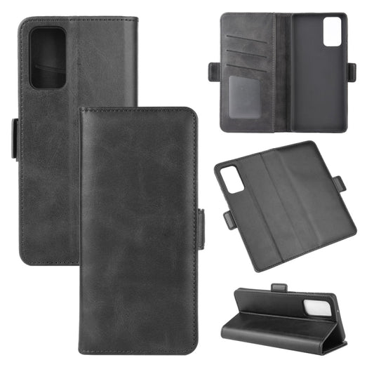 For Samsung Galaxy Note20 Dual-side Magnetic Buckle Horizontal Flip Leather Case with Holder & Card Slots & Wallet