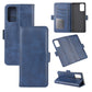 For Samsung Galaxy Note20 Dual-side Magnetic Buckle Horizontal Flip Leather Case with Holder & Card Slots & Wallet