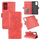 For Samsung Galaxy Note20 Dual-side Magnetic Buckle Horizontal Flip Leather Case with Holder & Card Slots & Wallet