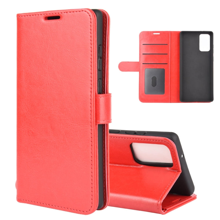 For Samsung Galaxy Note20 R64 Texture Single Horizontal Flip Protective Case with Holder & Card Slots & Wallet& Photo Frame