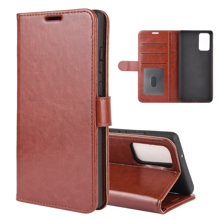For Samsung Galaxy Note20 R64 Texture Single Horizontal Flip Protective Case with Holder & Card Slots & Wallet& Photo Frame