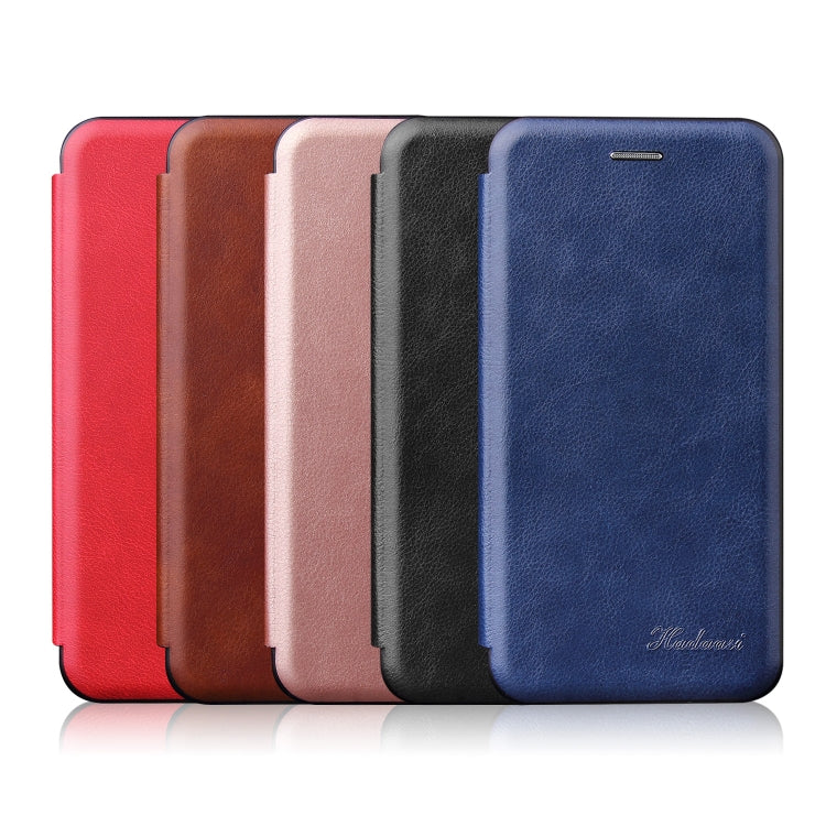 For Galaxy A21S Integrated Electricity Pressing Retro Texture Magnetic TPU+PU Leather Case with Card Slot & Holder