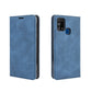 For Samsung Galaxy M31 Retro-skin Business Magnetic Suction Leather Case with Holder & Card Slots & Wallet