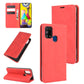 For Samsung Galaxy M31 Retro-skin Business Magnetic Suction Leather Case with Holder & Card Slots & Wallet
