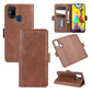 For Samsung Galaxy M31 Dual-side Magnetic Buckle Horizontal Flip Leather Case with Holder & Card Slots & Wallet