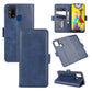 For Samsung Galaxy M31 Dual-side Magnetic Buckle Horizontal Flip Leather Case with Holder & Card Slots & Wallet