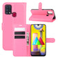 For Samsung Galaxy M31 Litchi Texture Horizontal Flip Protective Case with Holder & Card Slots & Wallet