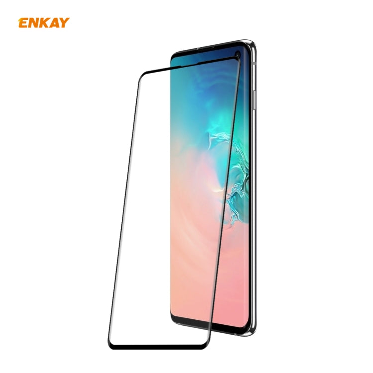 ENKAY Hat-Prince 0.26mm 9H 3D Full Glue Explosion-proof Full Screen Curved Heat Bending Tempered Glass Film