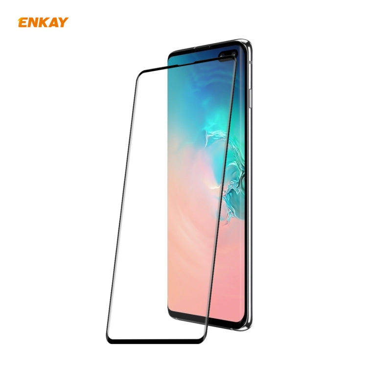 ENKAY Hat-Prince 0.26mm 9H 3D Full Glue Explosion-proof Full Screen Curved Heat Bending Tempered Glass Film