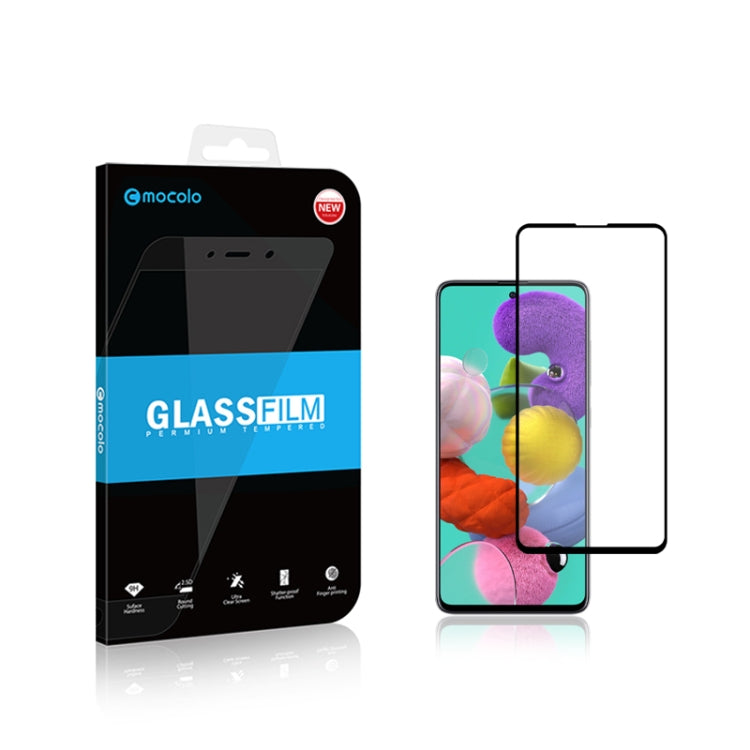 2 PCS mocolo 0.33mm 9H 2.5D Full Glue Tempered Glass Film