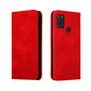 Retro Skin Feel Business Magnetic Horizontal Flip Leather Case