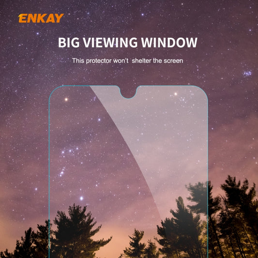 5PCS ENKAY Hat-Prince 0.26mm 9H 2.5D Curved Edge Tempered Glass Film