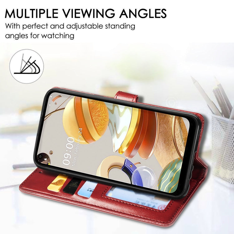 Retro Solid Color Leather Buckle Phone Case with Lanyard & Photo Frame & Card Slot & Wallet & Stand Function