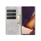For Samsung Galaxy Note20 Ultra Retro-skin Business Magnetic Suction Leather Case with Holder & Card Slots & Wallet