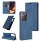 For Samsung Galaxy Note20 Ultra Retro-skin Business Magnetic Suction Leather Case with Holder & Card Slots & Wallet