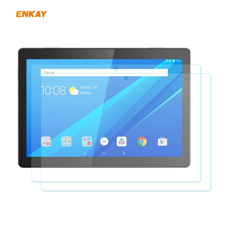 2 PCS ENKAY Hat-Prince 0.33mm 9H Surface Hardness 2.5D Explosion-proof Tempered Glass Screen Protector