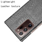 For Samsung Galaxy Note20 Ultra Shockproof Crocodile Texture PC + PU Case