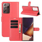 For Samsung Galaxy Note20 Ultra Litchi Texture Horizontal Flip Protective Case with Holder & Card Slots & Wallet