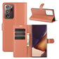 For Samsung Galaxy Note20 Ultra Litchi Texture Horizontal Flip Protective Case with Holder & Card Slots & Wallet
