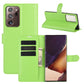 For Samsung Galaxy Note20 Ultra Litchi Texture Horizontal Flip Protective Case with Holder & Card Slots & Wallet