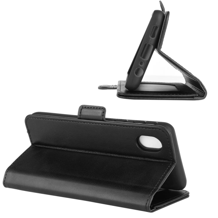 For Samsung Galaxy A01 Core / M01 Core Dual-side Magnetic Buckle Horizontal Flip Leather Case with Holder & Card Slots & Wallet