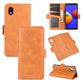 For Samsung Galaxy A01 Core / M01 Core Dual-side Magnetic Buckle Horizontal Flip Leather Case with Holder & Card Slots & Wallet