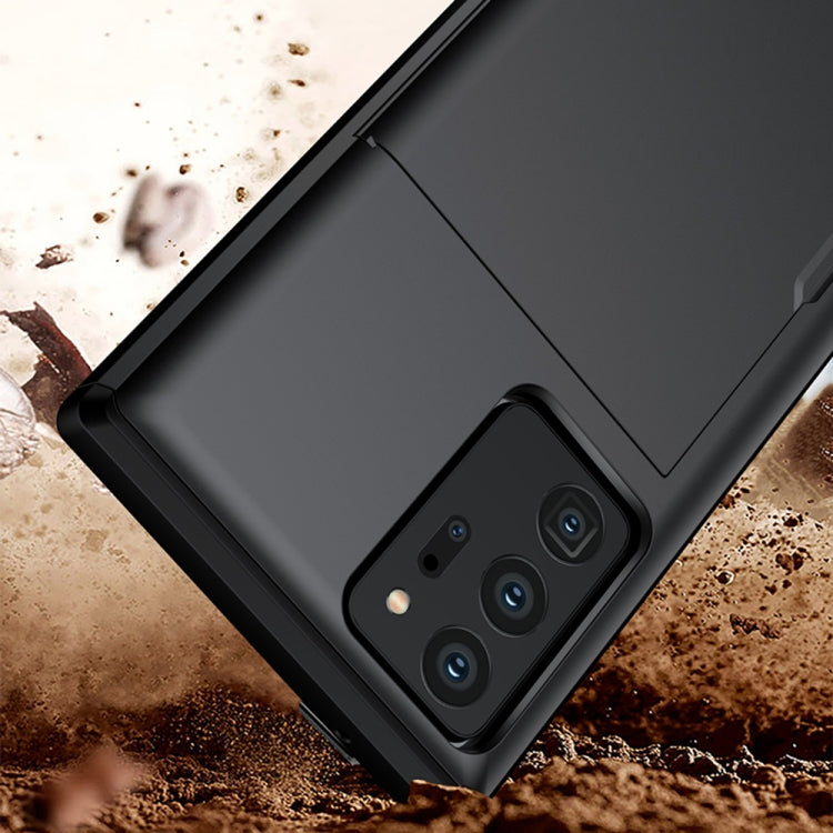 For Samsung Note20 Ultra Shockproof Rugged Armor Protective Case with Card Slot