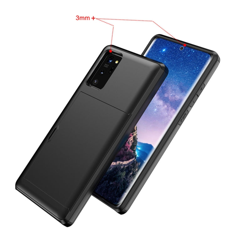 For Samsung Note20 Shockproof Rugged Armor Protective Case with Card Slot