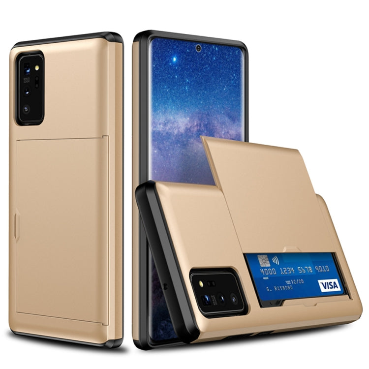 For Samsung Note20 Shockproof Rugged Armor Protective Case with Card Slot