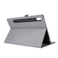 Horizontal Flip TPU + Fabric PU Leather Protective Case with Card Slots & Holder