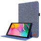 Horizontal Flip TPU + Fabric PU Leather Protective Case with Card Slots & Holder