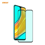 ENKAY Hat-Prince 0.26mm 9H 6D Curved Full Screen Eye Protection Green Film Tempered Glass Protector