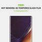 MOFI 9H 3D Explosion Proof Thermal Bending Full Screen Covered With Tempered Glass Film（Ultrasonic fingerprint unlock）