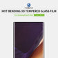 PINWUYO 9H 3D Hot Bending Tempered Glass Film（Ultrasonic fingerprint unlock）