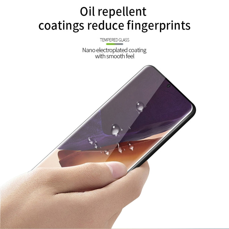 PINWUYO 9H 3D Hot Bending Tempered Glass Film（Ultrasonic fingerprint unlock）