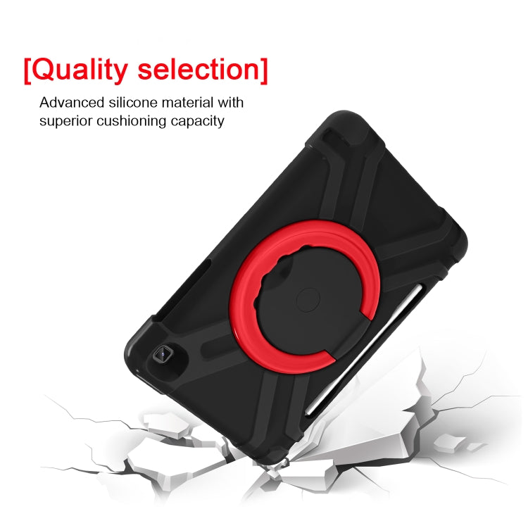 PC + Silicone Shockproof Combination Case with 360 Degree Rotating Holder & Handle & Pen Slot