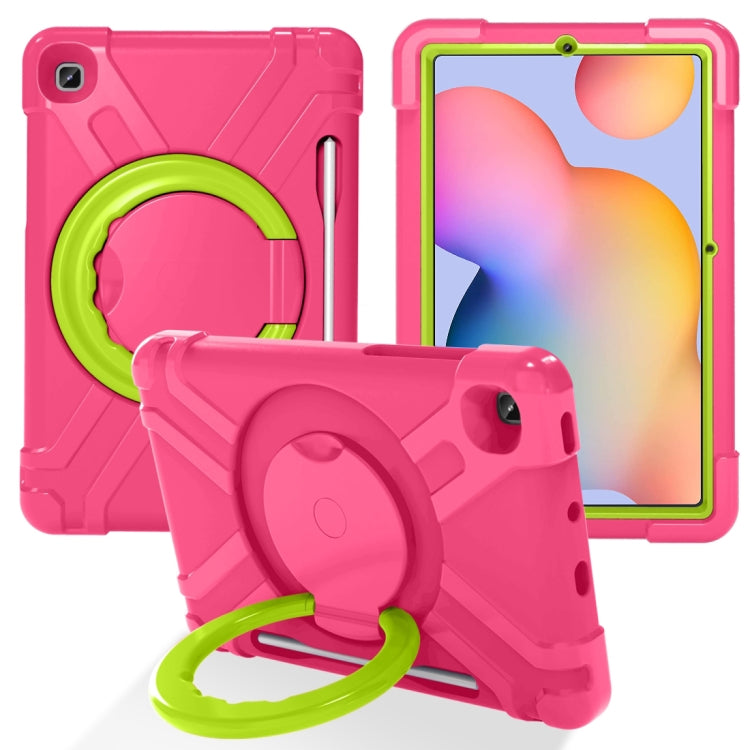 PC + Silicone Shockproof Combination Case with 360 Degree Rotating Holder & Handle & Pen Slot
