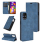 For Samsung Galaxy M31s Retro-skin Business Magnetic Suction Leather Case with Holder & Card Slots & Wallet