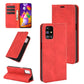 For Samsung Galaxy M31s Retro-skin Business Magnetic Suction Leather Case with Holder & Card Slots & Wallet