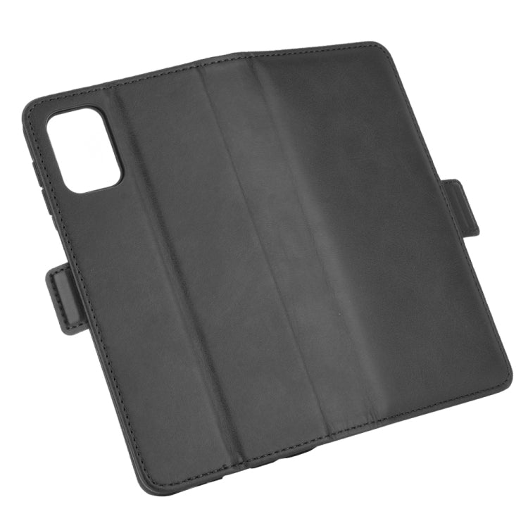 For Samsung Galaxy M31s Dual-side Magnetic Buckle Horizontal Flip Leather Case with Holder & Card Slots & Wallet