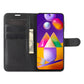 For Samsung Galaxy M31s Litchi Texture Horizontal Flip Protective Case with Holder & Card Slots & Wallet