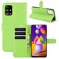For Samsung Galaxy M31s Litchi Texture Horizontal Flip Protective Case with Holder & Card Slots & Wallet