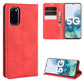 For Samsung Galaxy S20 FE 4G / 5G Retro-skin Business Magnetic Suction Leather Case with Holder & Card Slots & Wallet