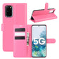 For Samsung Galaxy S20 FE 4G / 5G Litchi Texture Horizontal Flip Protective Case with Holder & Card Slots & Wallet
