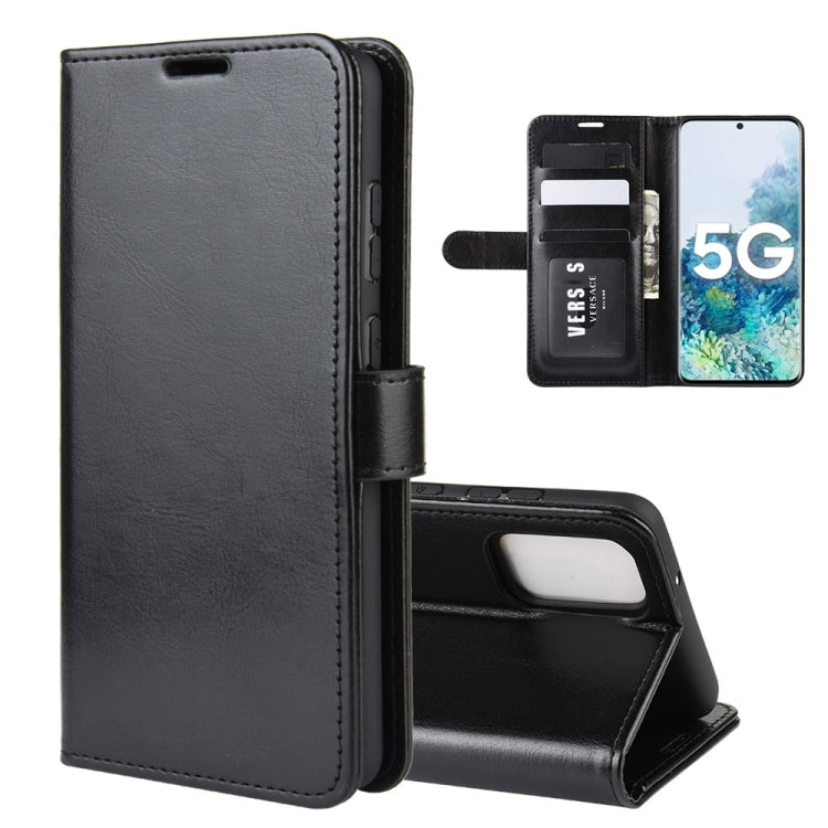 For Samsung Galaxy S20 FE 4G / 5G R64 Texture Single Horizontal Flip Protective Case with Holder & Card Slots & Wallet& Photo Frame