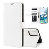 For Samsung Galaxy S20 FE 4G / 5G R64 Texture Single Horizontal Flip Protective Case with Holder & Card Slots & Wallet& Photo Frame